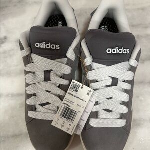 Adidas Grand Court Alpha Gray and White Shoes Size 11.5M